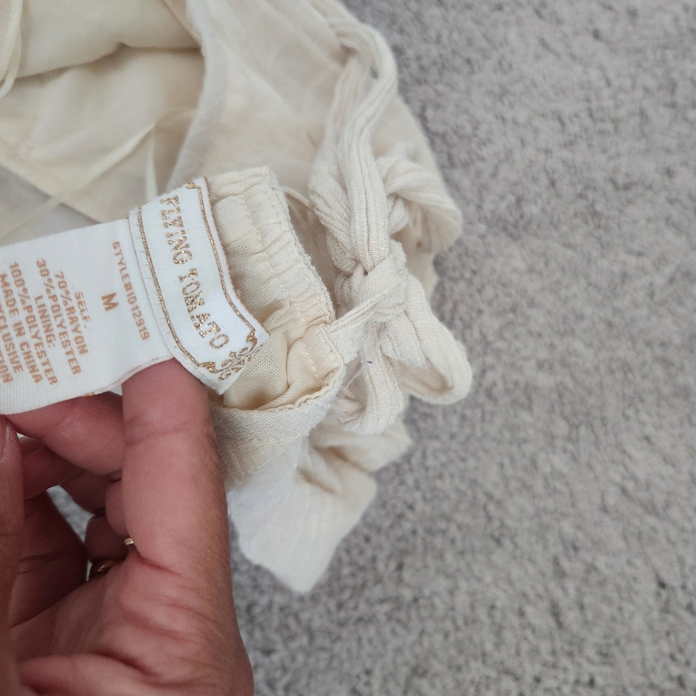 Cream Lace Maxi Dress - Picture 4 of 4